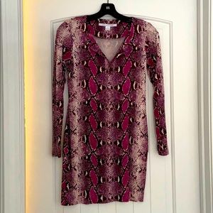 Diane Von Furstenberg snake dress